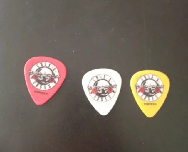 Pack 3 púas Guns N' Roses