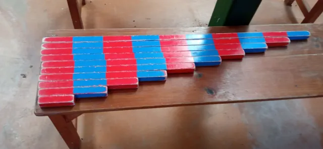 Barra numerica Montessori