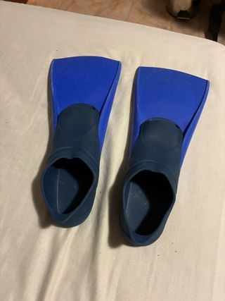 Aletas Hombre Talla 38/39 Azul Marino