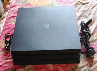 Consola PS4 Pro Negra + 2 Mandos