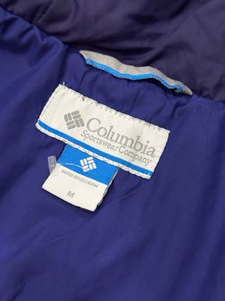 Giubbino Columbia donna blu elettrico