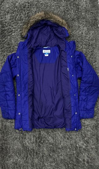 Giubbino Columbia donna blu elettrico