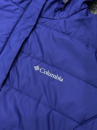 Giubbino Columbia donna blu elettrico