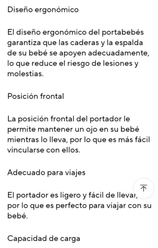 Mochila Portabebés Rosa