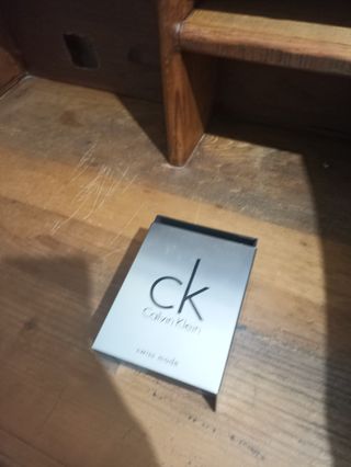 Reloj Calvin Klein Negro y Plateado