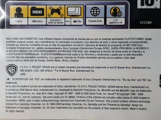 F.E.A.R. 2 Project Origin PS3