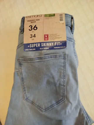 Pantalón vaquero Talla S