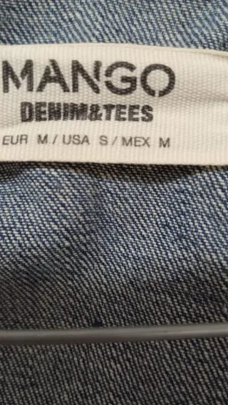 Cazadora vaquera Mango Talla M