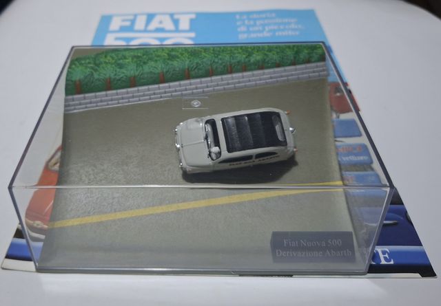 Modellino Fiat 500 Abarth sc.1:43