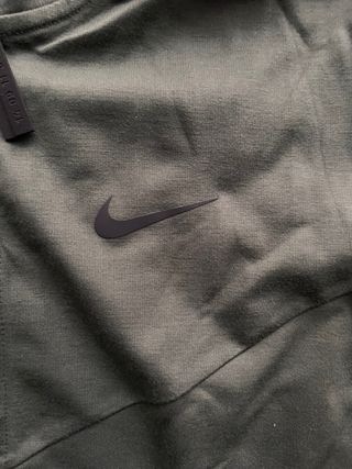 Felpa Nike con cappuccio zip verde taglia S