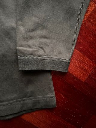 Felpa Nike con cappuccio zip verde taglia S