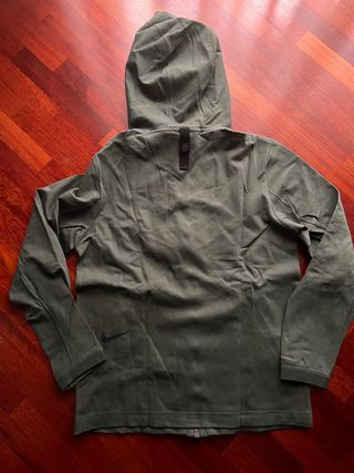 Felpa Nike con cappuccio zip verde taglia S