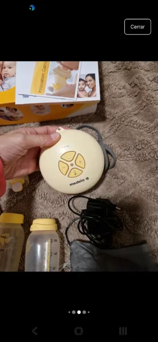 Sacaleches Medela Swing + bolsas leche