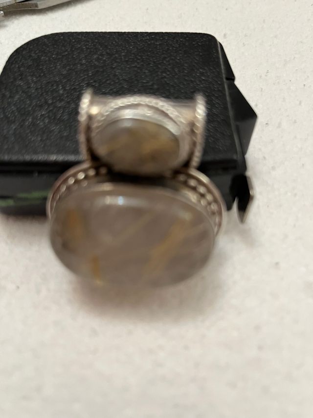 Colgante Plata Vintage Piedra Labradorita