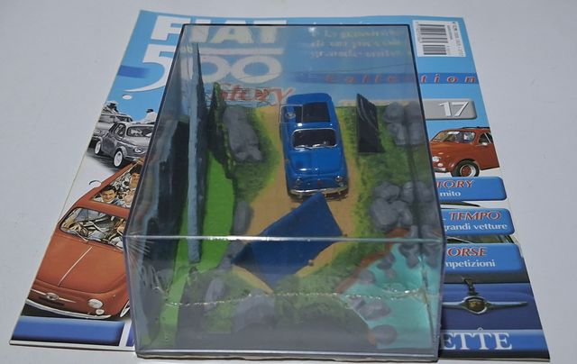 Modellino Fiat 500 Lusso sc.1:43