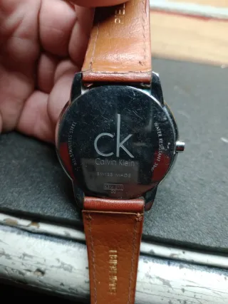Reloj Calvin Klein Marrón y Plateado