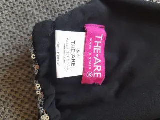 Top lentejuelas plateadas  fiesta