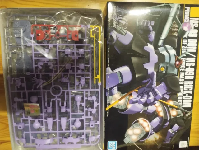 HG Bandai MS-09 RICK-DOM Nuovo Blisterato