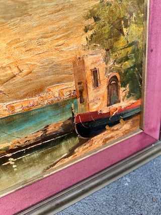 Antico quadro ad olio