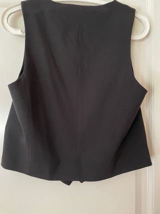 Chaleco Zara Negro Talla S