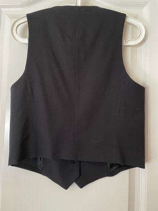 Chaleco Zara Negro Talla S