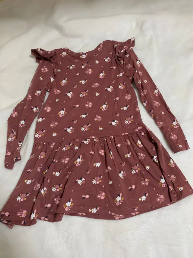 Set da bambina con fiori e unicorno Taglia 7 anni