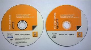 DVD Carminat Navigation V32.2 Renault