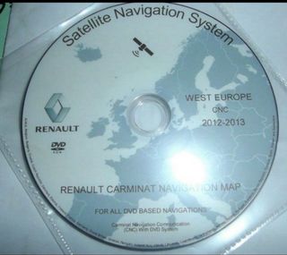 DVD Carminat Navigation V32.2 Renault
