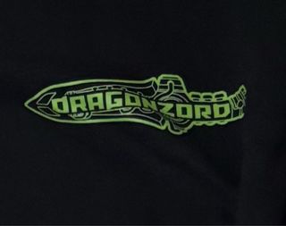 Sudadera Dragonzord Power Ranger Negra