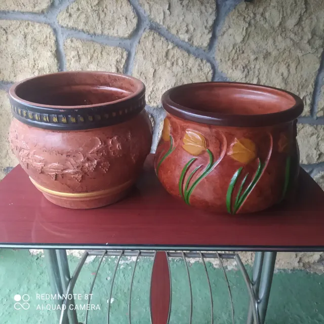 Macetas de terracota (2)