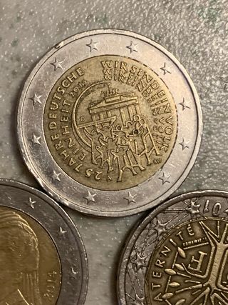 2 Euro Monete Rare 3 pezzi