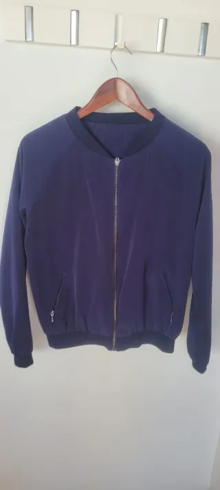 Bomber azul Stradivarius Talla L