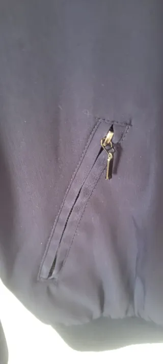 Bomber azul Stradivarius Talla L