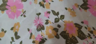 Coprirete matrimoniale vintage floreale