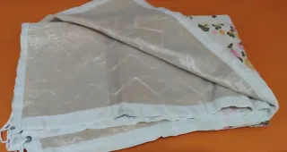 Coprirete matrimoniale vintage floreale