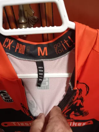 Maillot Gobik CXPRO Talla M Naranja/Negro