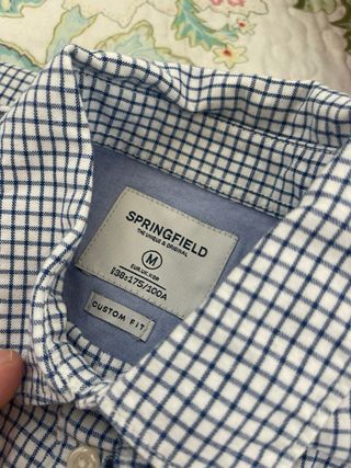 Pack 3 Camisas Oxford, Springfield Talla M