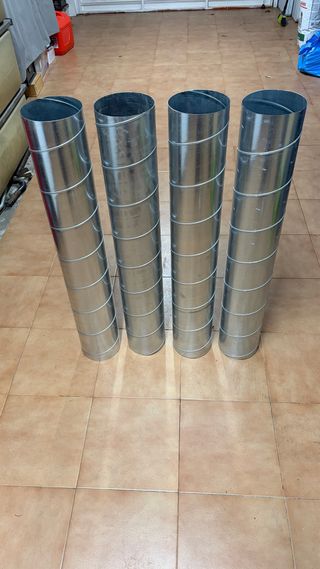 Tubos ventilación 160mm x 1m