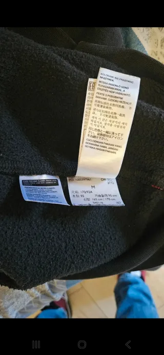 Felpa Levi's nera taglia M