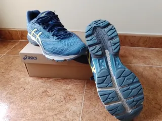 Zapatillas Asics Gel Pulse Azul/Amarillo