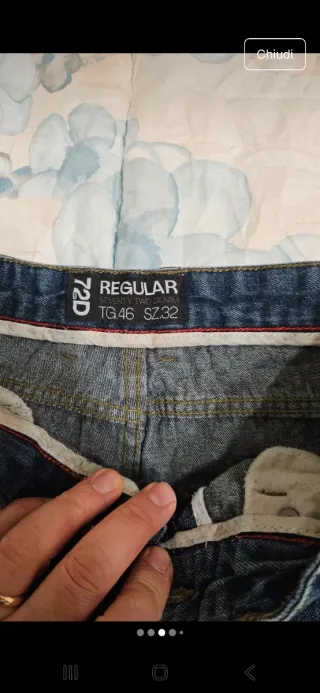 4 paia jeans taglia 46 italiana  uomo