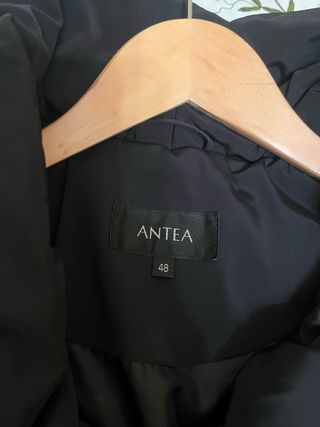 Abrigo acolchado ANTEA negro T.48