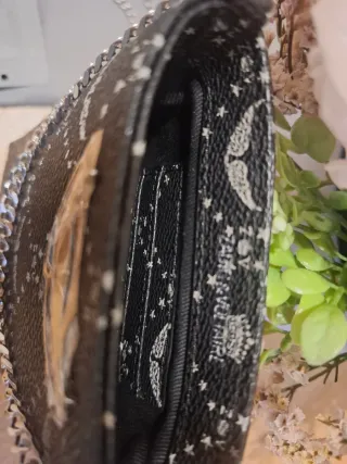Bolso bandolera Zadig & Voltaire negro, original.
