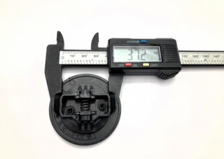 EMBLEMA LOGO CAPOT MERCEDES BENZ NEGRO COMPLETO