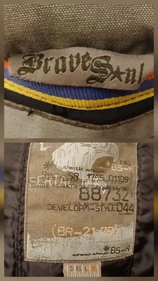 PARKA VERDE MILITAR DE HOMBRE DE  BRAVESOUL - XL.