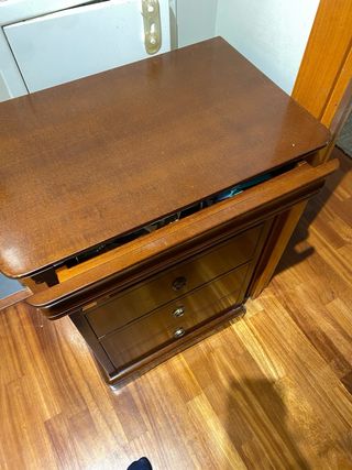 Mueble recibidor/entrada de madera marrón