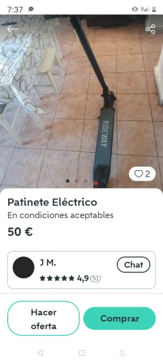 Patinete eléctrico Ridgeway