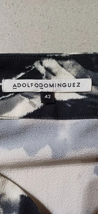 Falda Adolfo Dominguez Estampada