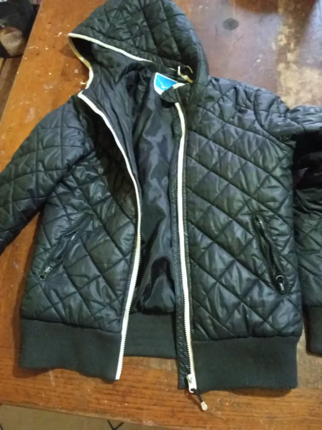 Piumino Twintip nero taglia M