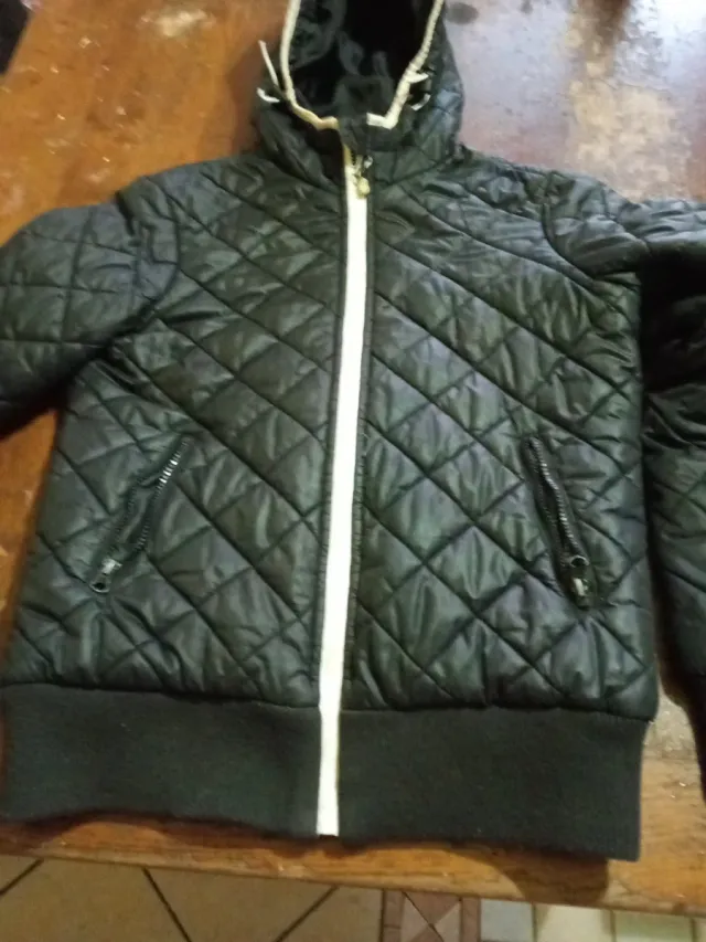 Piumino Twintip nero taglia M